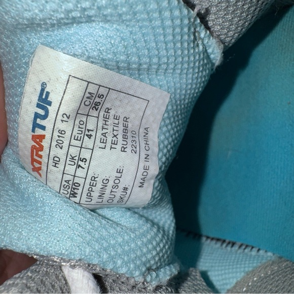 XTRATUF Women's Boat Deck Shoes Gray Blue Sliders Casual Everyday Woman’s Sz 10 - Picture 9 of 9